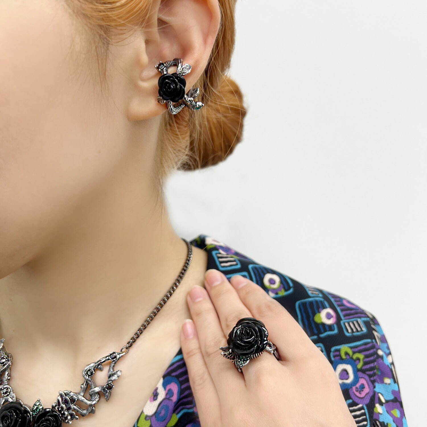 蝶・バラモチーフ リング（リング）｜ANNA SUI（アナスイ）の