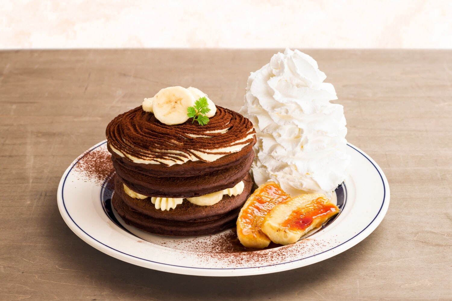 「ティラミスバナナパンケーキ」1,700円