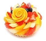 カフェコムサ22年クリスマス、”あまおう”たっぷりケーキ&”まるで花束”フルーツケーキ｜写真3