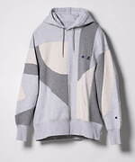 チャンピオン×アンリアレイジ“マルサンカクシカク”のパッチワークTシャツ＆フーディなど｜写真7