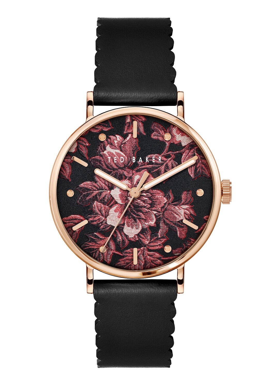 テッドベーカー22年秋冬新作ピンクカラーの“フラワーモチーフ＆スケルトン”の華やかな腕時計｜写真7