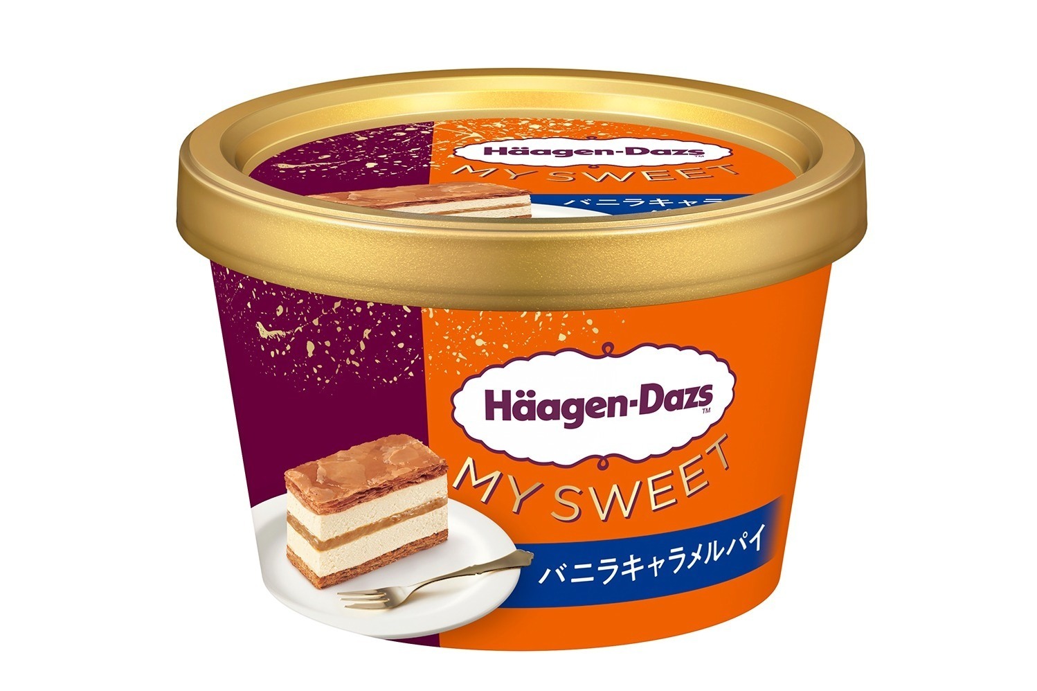 ハーゲンダッツ新作「バニラキャラメルパイ」“バター”香るパイ