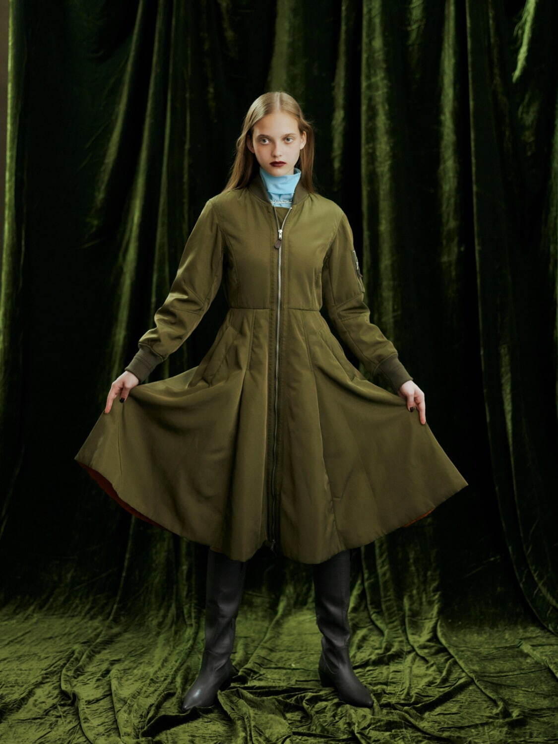 ファーファー 2022年冬｜female ボンバージャケット