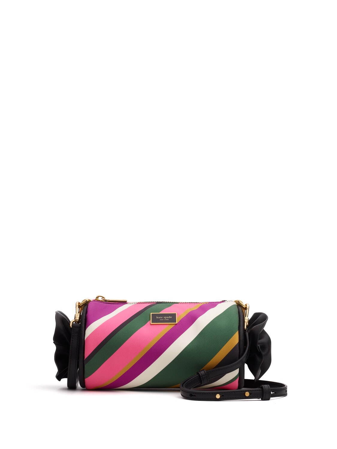 sweet treats festive multi stripe jacquard small barrel bag  66,000円