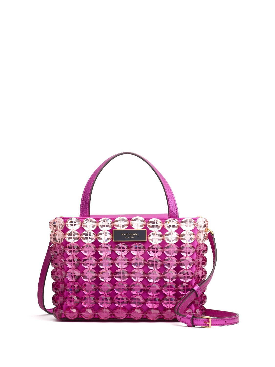 sam icon candy beaded fabric small tote 72,600円