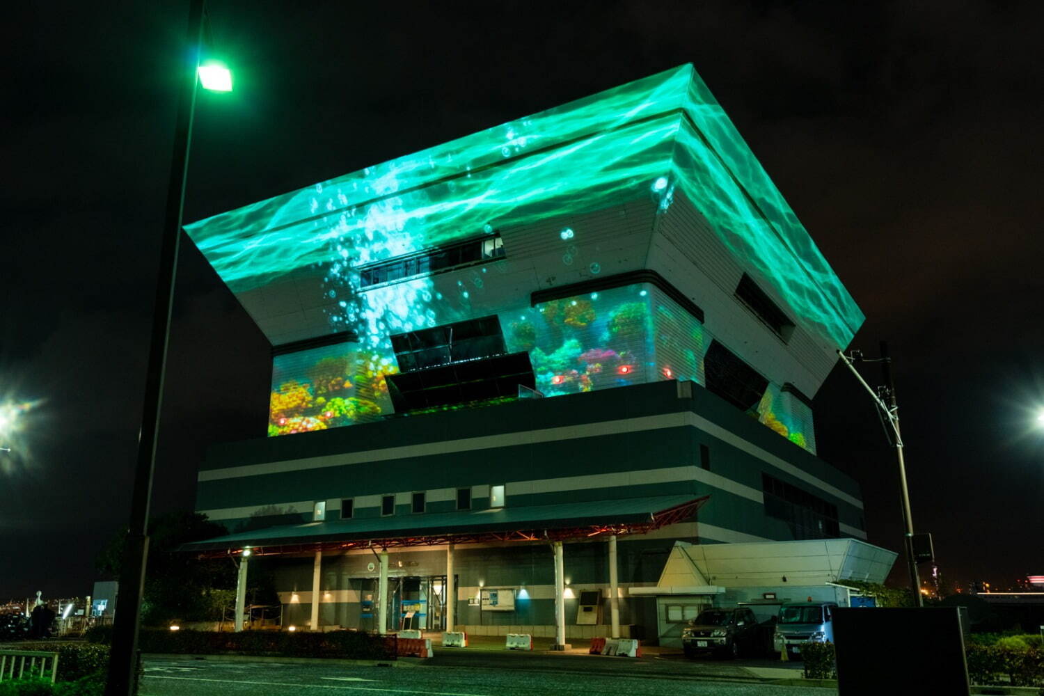 横浜・みなとみらいのアートイルミネーション「ヨルノヨ」全34の施設が連動する、光と音の演出｜写真13