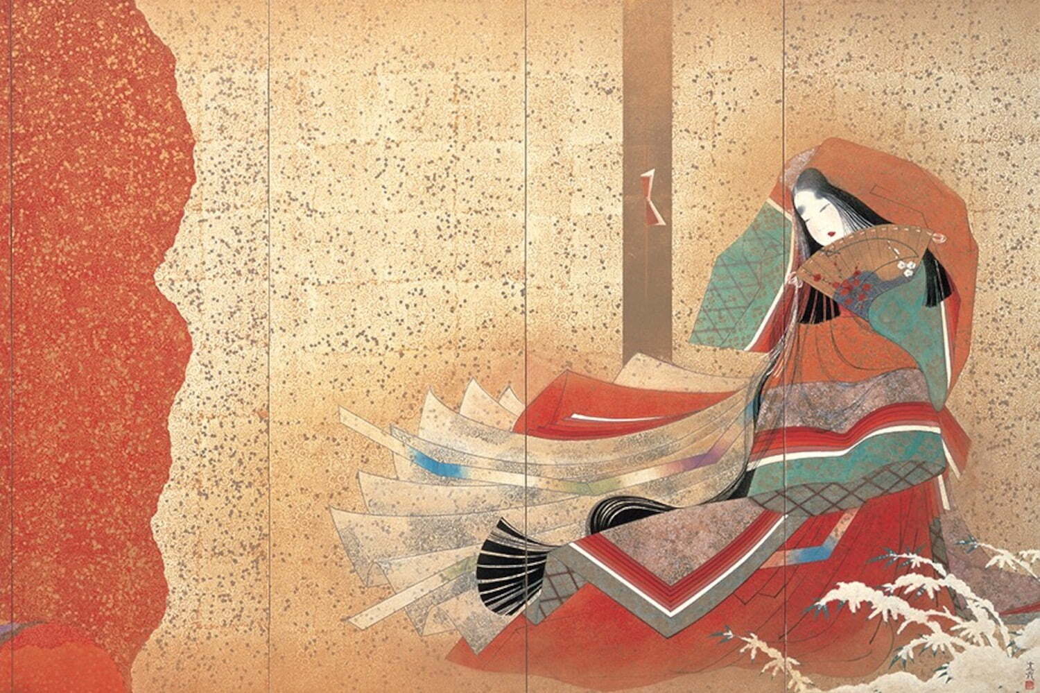 東京都美術館「美をつむぐ源氏物語」