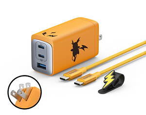アンカー でんきポケモン モチーフのusb急速充電器 ピチュー ピカチュウ ライチュウの3種 ファッションプレス