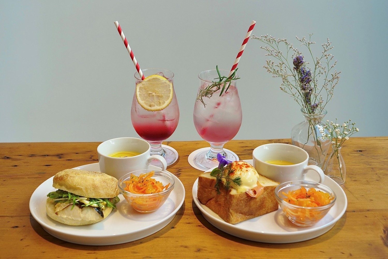 トースト｜「パンとエスプレッソと花束を」神奈川・海老名のビナガーデンズパーチに、”花”を使った限定メニュー