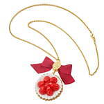 Q-pot.のクリスマスアクセサリー、艶めく苺タルト＆上品チョコタルトのネックレスやチャーム｜写真5