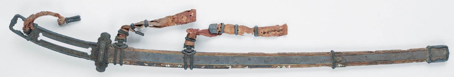 国宝 若宮御料古神宝類 毛抜形太刀 平安時代 1135年(保延元年) 奈良・春日大社