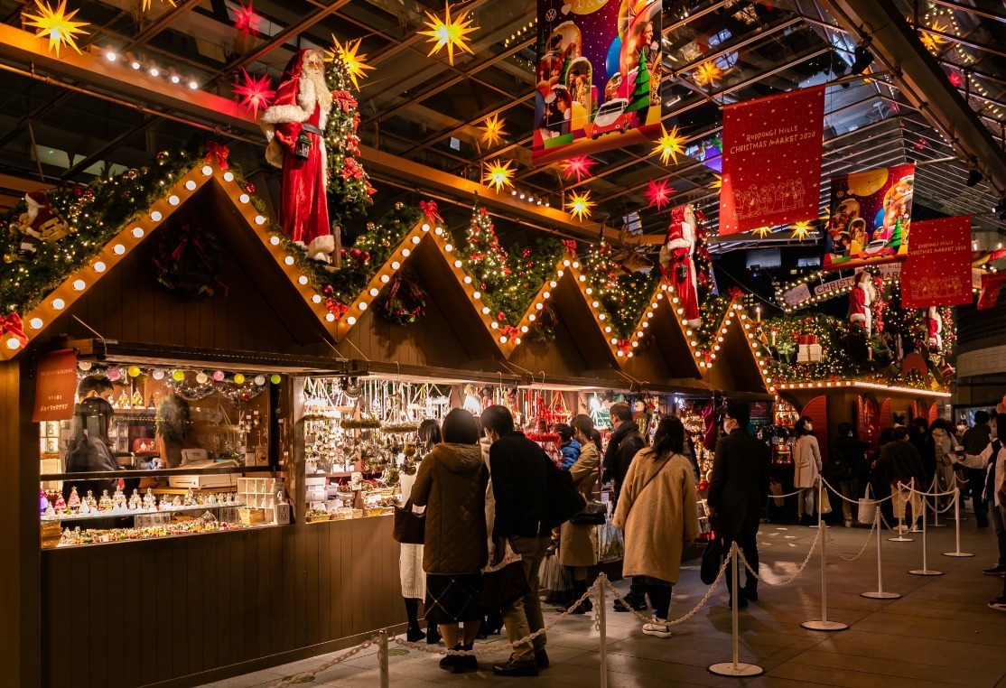 ＜東京・六本木ヒルズ＞本場ドイツのクリスマス気分を味わうクリスマスマーケット