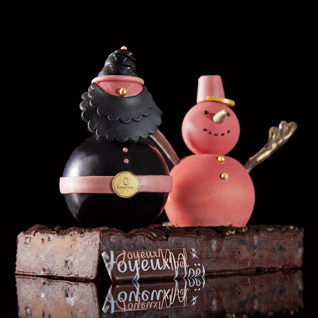 ルワンジュ東京22年クリスマスケーキ、“ピンクのクマ”を飾ったチョコケーキや“苺の森”ケーキなど｜写真2
