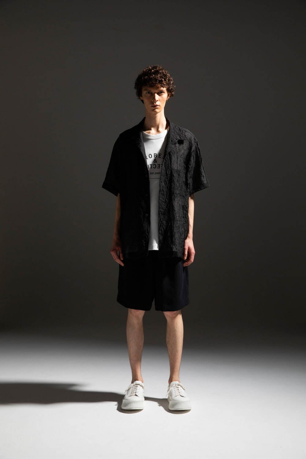 ローブスアンドコンフェクションズ 日本製 リネン モッズコート Robes&Confections ローブス&コンフェクションズ モッズコート