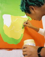 プーマ×ヒロットン、ペンキデザイン＆ビビッドカラーのスケートボードシューズやフーディーなど｜写真33