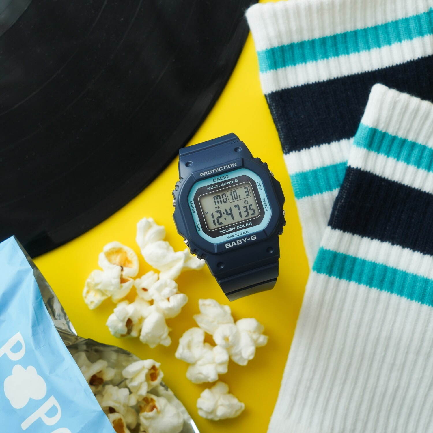 BABY-G新作腕時計、“コンパクト＆スリム”なスクエア型ウオッチ｜写真8