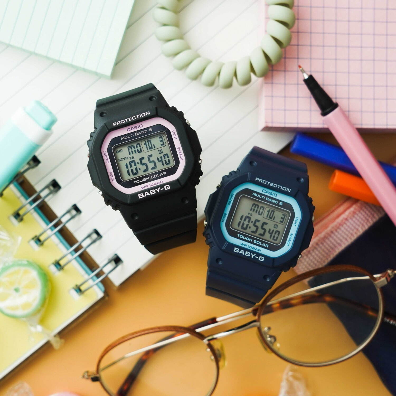 BABY-G新作腕時計、“コンパクト＆スリム”なスクエア型ウオッチ｜写真5