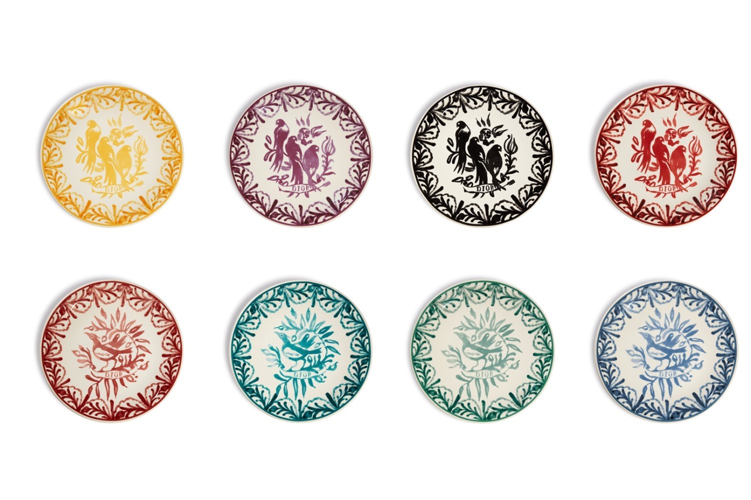 アーティスティック・ディレクター｜ディオール メゾンの新作テーブルウェア、"コンパスローズ”や鳥を描いたプレート＆マグカップなど