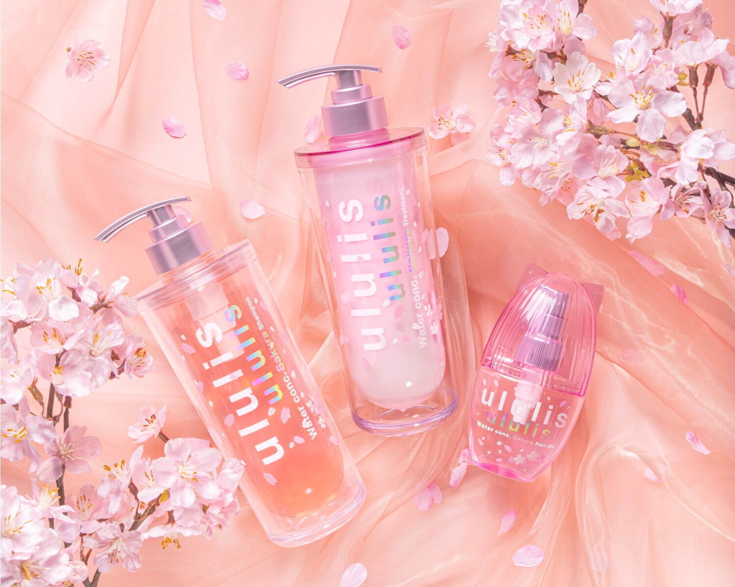 ウルリス」から今年も桜の香りが新発売、美容液で潤うシャンプー&“猫耳