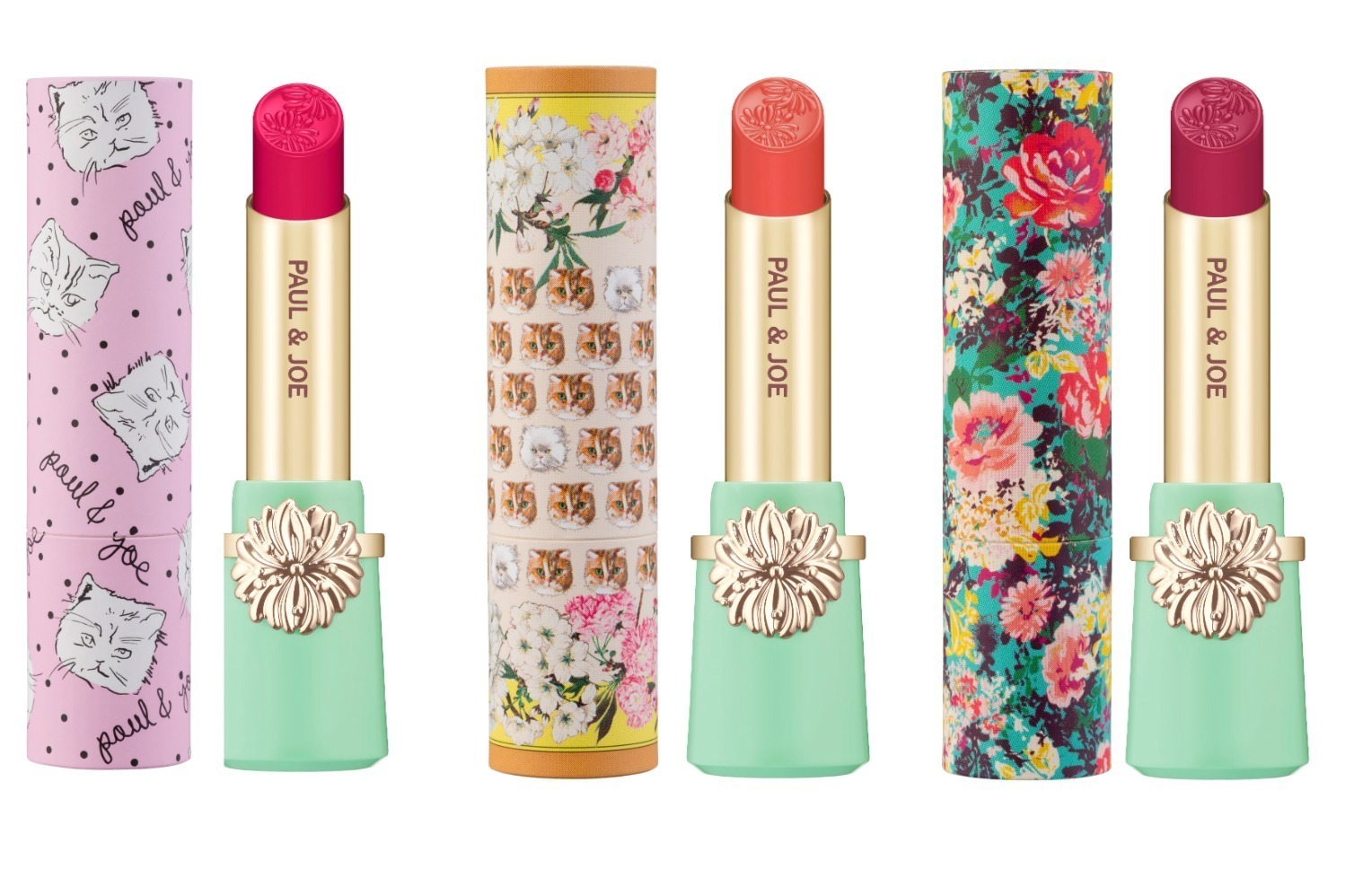 ポール ＆ ジョー ボーテ23年春コスメ、人気リップスティックがリニューアル！より高発色・高密着へ
