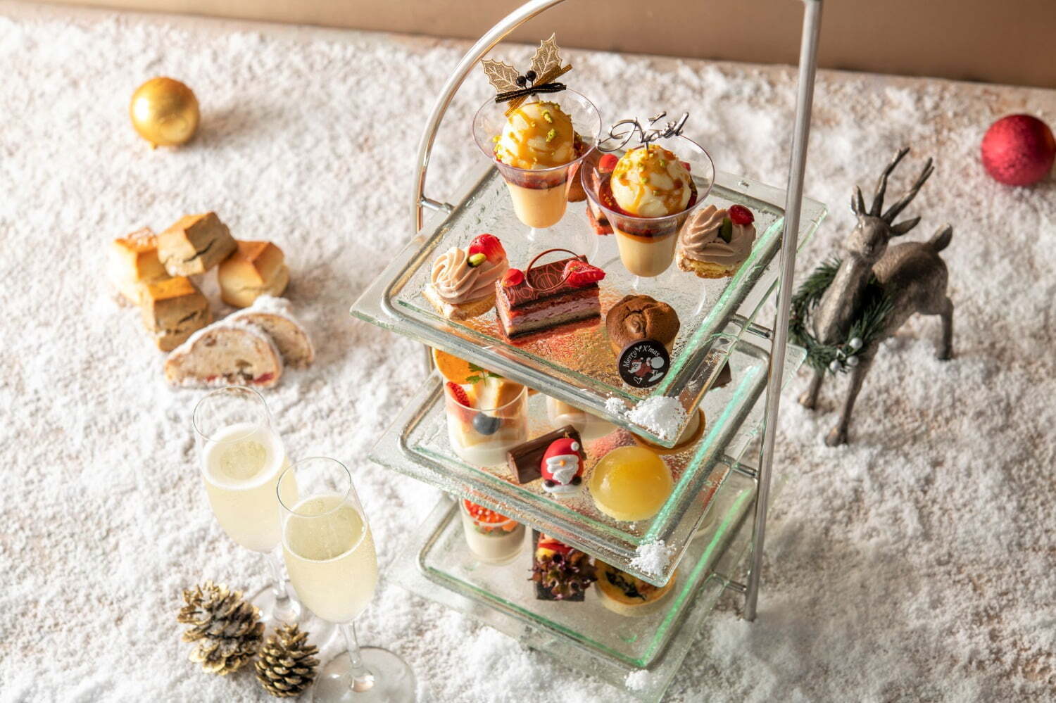 クリスマス限定「世界を旅するアフタヌーンティー」ヨコハマ グランド インターコンチネンタル ホテルで