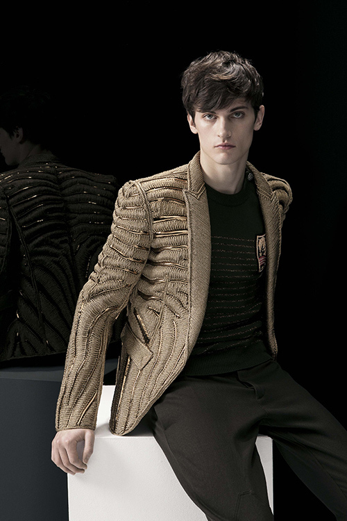 バルマン オム(BALMAIN HOMME) 2014-15年秋冬メンズコレクション ディテール - 写真13