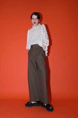 カミシマチナミ イエロー(KAMISHIMA CHINAMI YELLOW) 2023年春夏ウィメンズコレクション  - 写真9