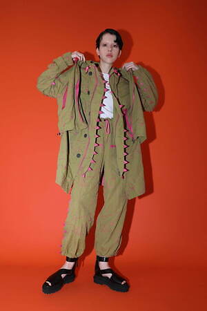 カミシマチナミ イエロー(KAMISHIMA CHINAMI YELLOW) 2023年春夏ウィメンズコレクション  - 写真33