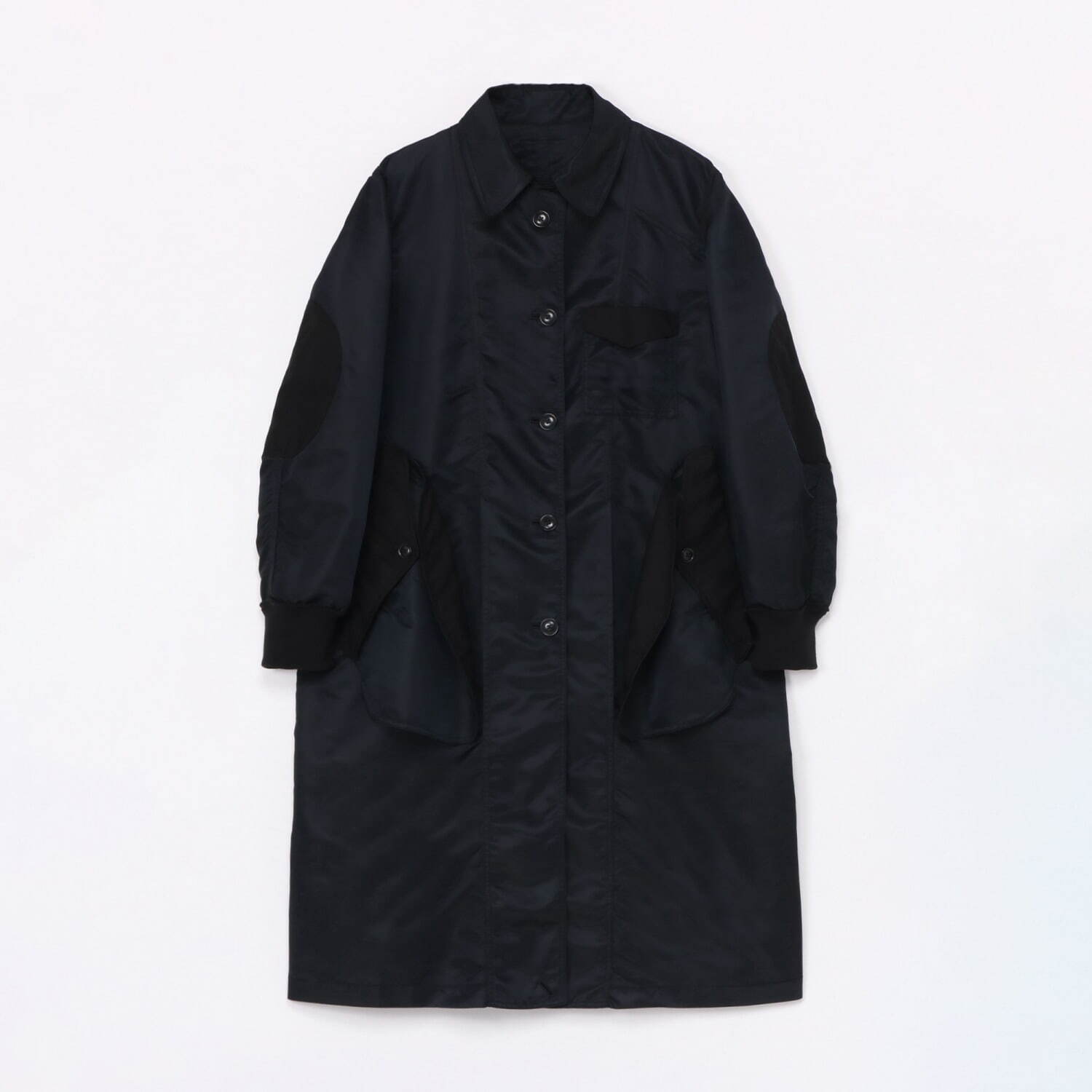 Yohji Yamamoto × [ALEXANDROS] 2枚袖ロングシャツ