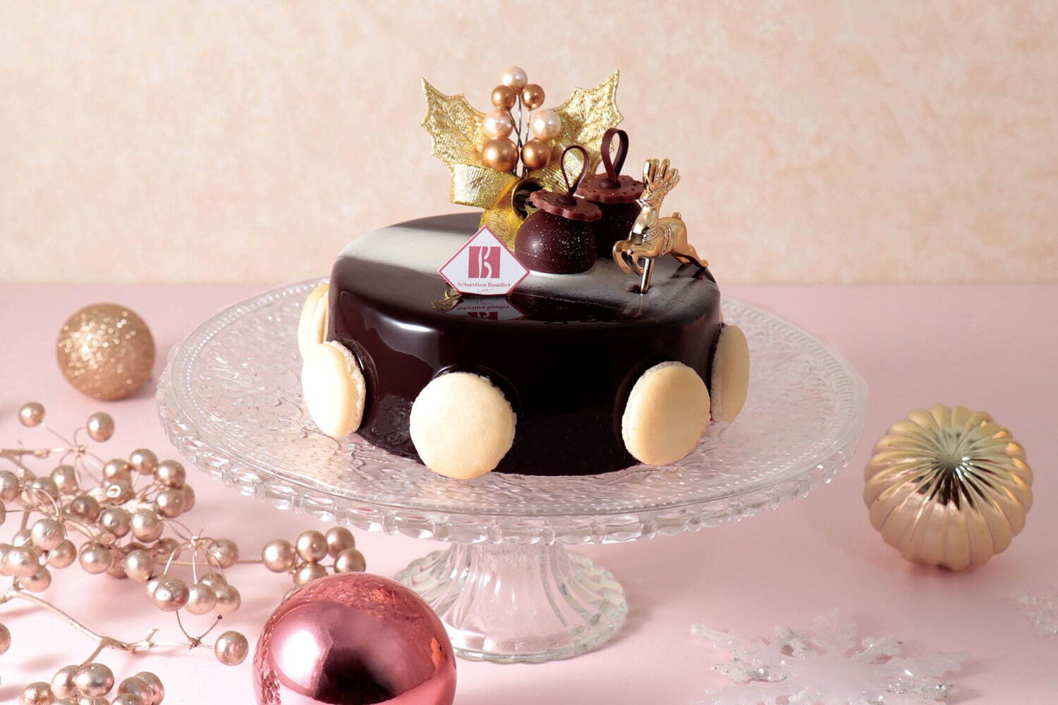 セバスチャン・ブイエの2022年クリスマスケーキ、ショコラムースや“ツリー”型ケーキ｜写真10