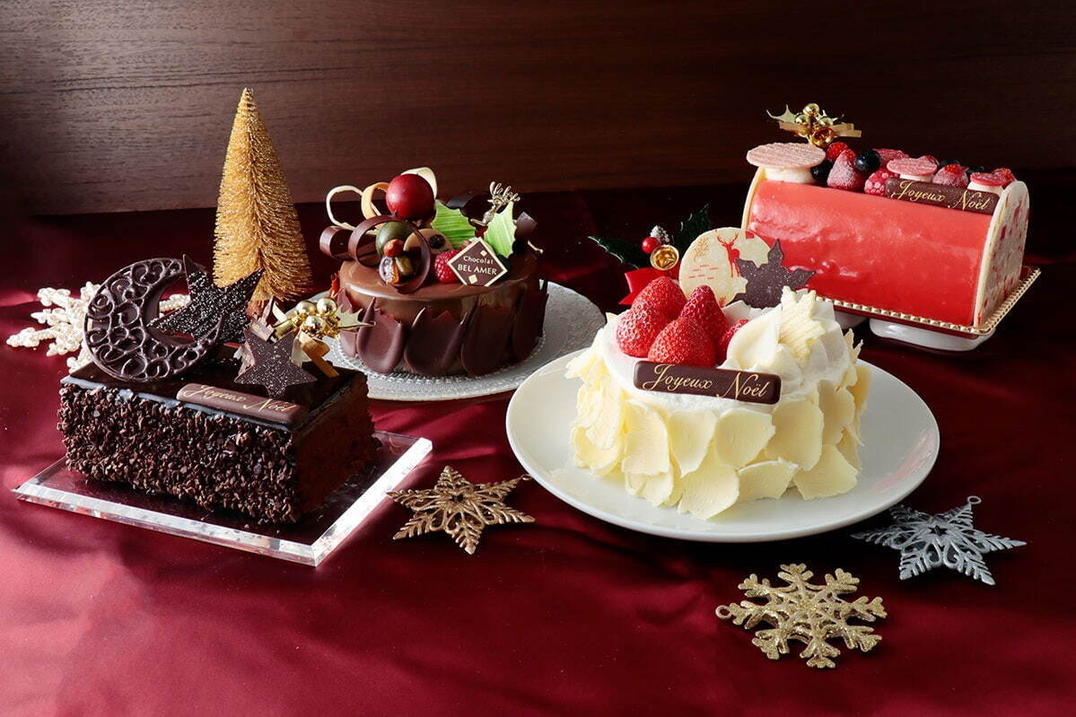 ベルアメールの2022年クリスマスケーキ、“雪”のような繊細ショートケーキなど｜写真1