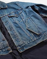 アンダーカバー×リーバイス、ダウンを組み合わせたデニムジャケットやデニムスウェットパンツなど｜写真24