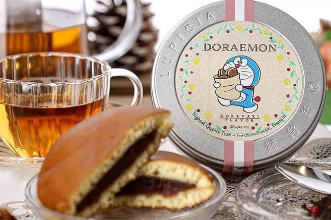 お台場｜ルピシア「ドラえもん」の好物“どら焼き”フレーバーの紅茶、あんこのような甘い香り