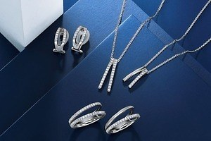 ロイヤル・アッシャー新作ジュエリー「ライン」繊細なダイヤモンドの煌めき×優美なライン