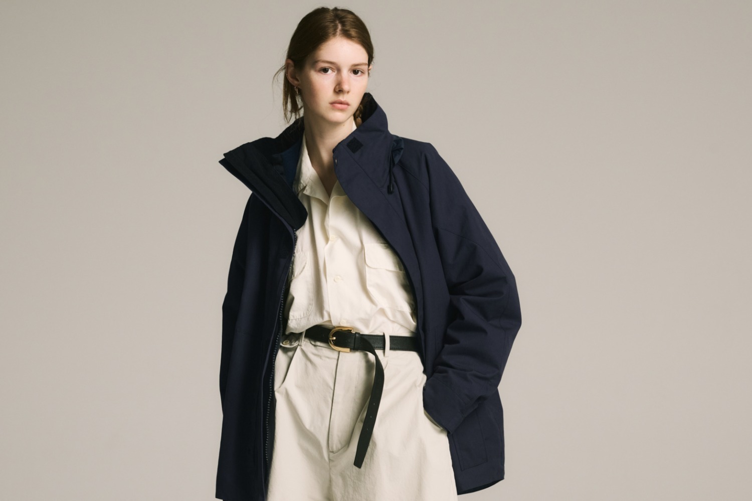 アプレッセのビオトープ限定“上質素材”ジャケット、着脱できるカシミア100％インナー付き