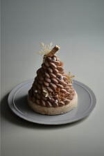 ル ショコラ ドゥ アッシュのクリスマスケーキ2022、“ツリー”モチーフのモンブランなど｜写真29