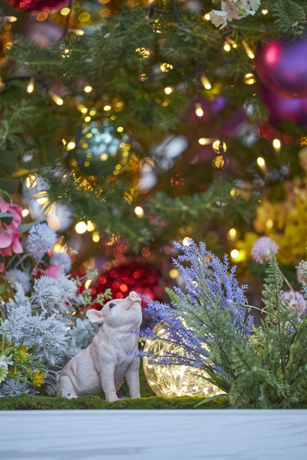 横浜ベイクォーター”花々が輝く”クリスマスイルミネーション、高さ8mの巨大ツリーも｜写真6