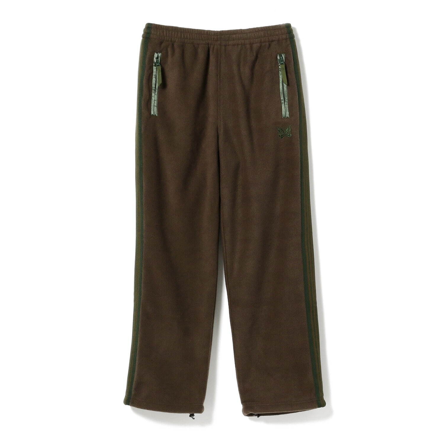 メンズneedles beams 別注 track pants M olive - bluechipbr.com