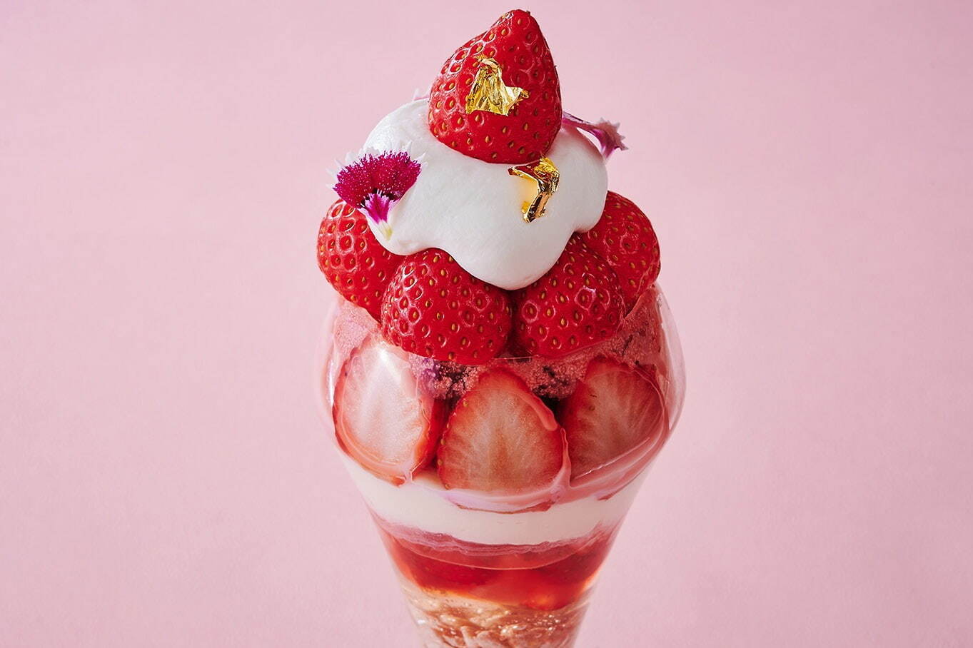 インターコンチネンタル 東京ベイ「大人のいちごパフェ」
