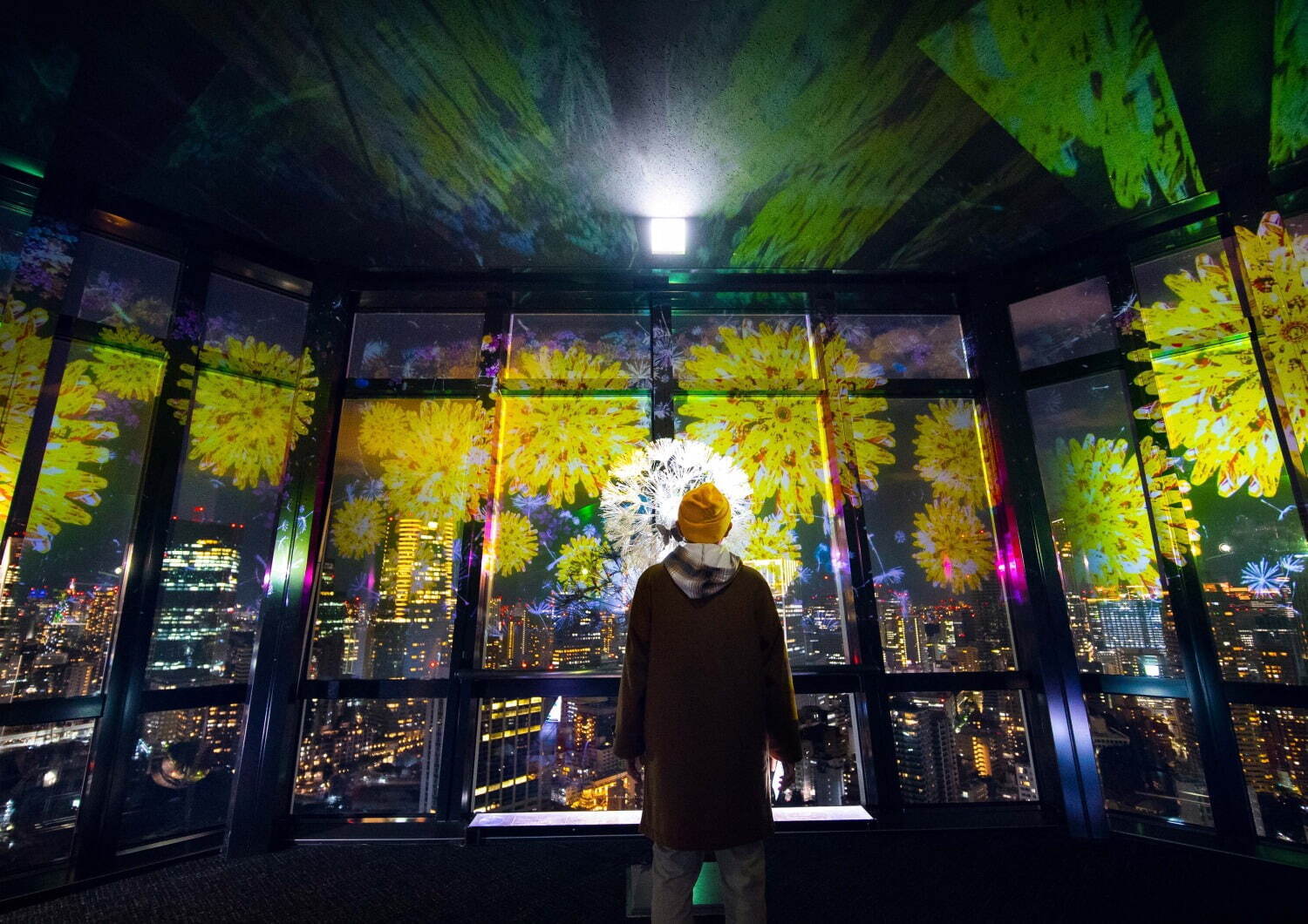 東京タワー×ネイキッドの夜景イベント、煌びやかな”氷の世界”を表現したマッピングショー｜写真2