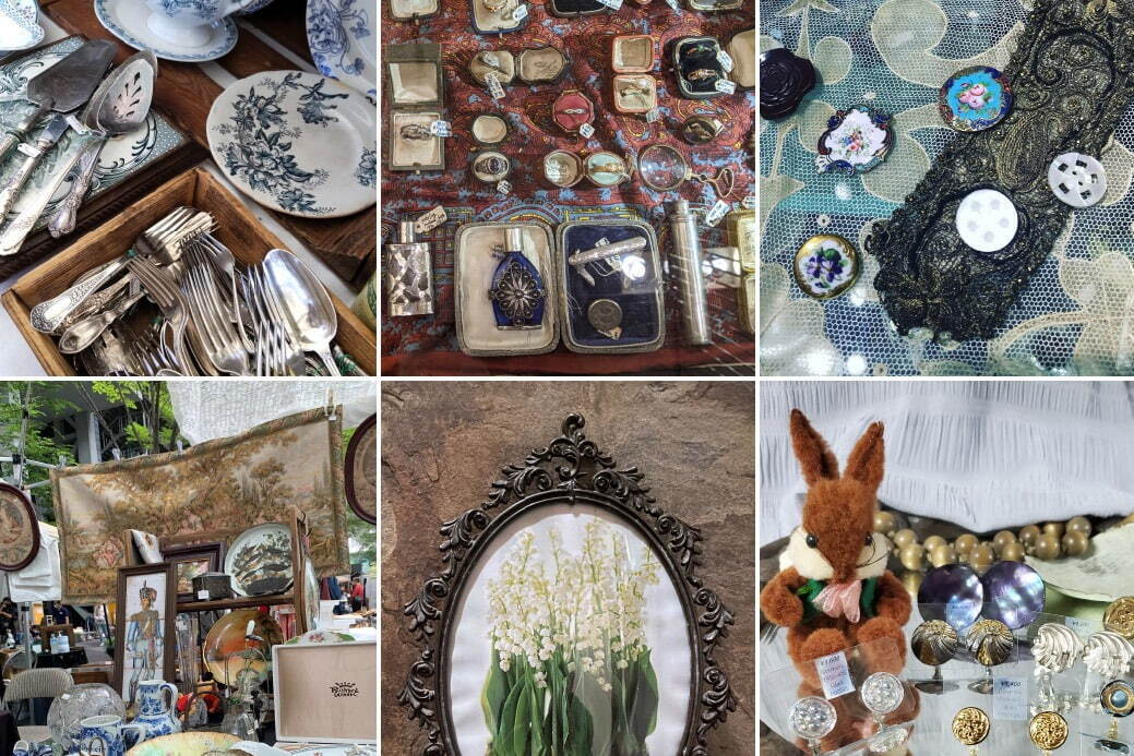 湘南T-SITEで「湘南蚤の市」アンティーク＆ヴィンテージが集結 - 雑貨から家具、ジュエリーまで