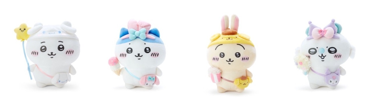 ちいかわ×サンリオキャラクターズのコラボ再び！シナモロール＆ちいかわのペアブローチなど｜写真14
