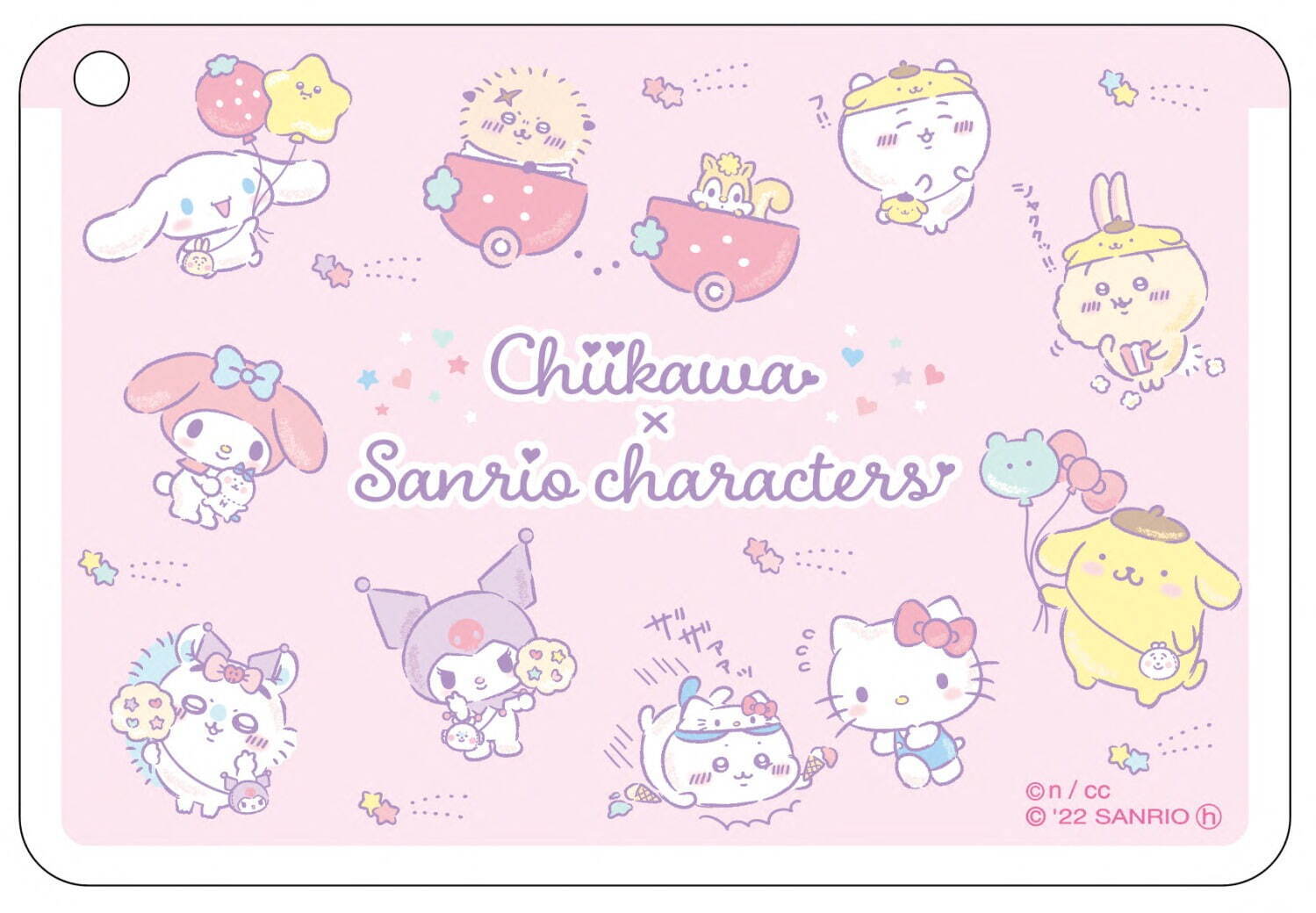 ちいかわ×マイメロディペアブローチ（ハチワレ）」 - ちいかわ