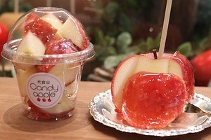 本格りんご飴「代官山キャンディーアップル」舞浜イクスピアリに、“果汁たっぷり”りんご×極薄パリパリ飴