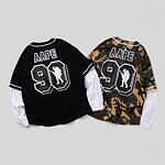 エーエイプ×9090、ヘッドフォンをした”ムーンフェイス”入りジャケット＆スウェット｜写真24