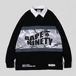 エーエイプ×9090、ヘッドフォンをした”ムーンフェイス”入りジャケット＆スウェット｜写真21