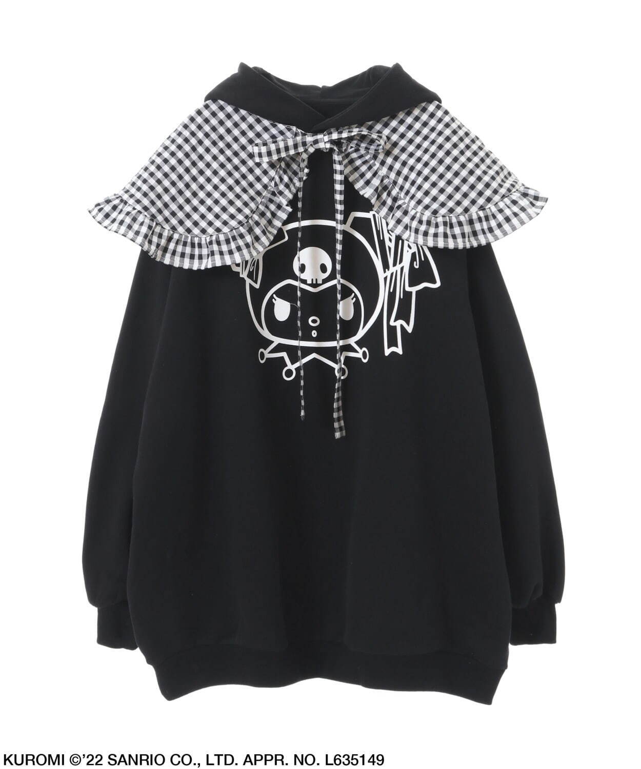 KUROMI BIG COLLAR HOODIE OP 19,800円