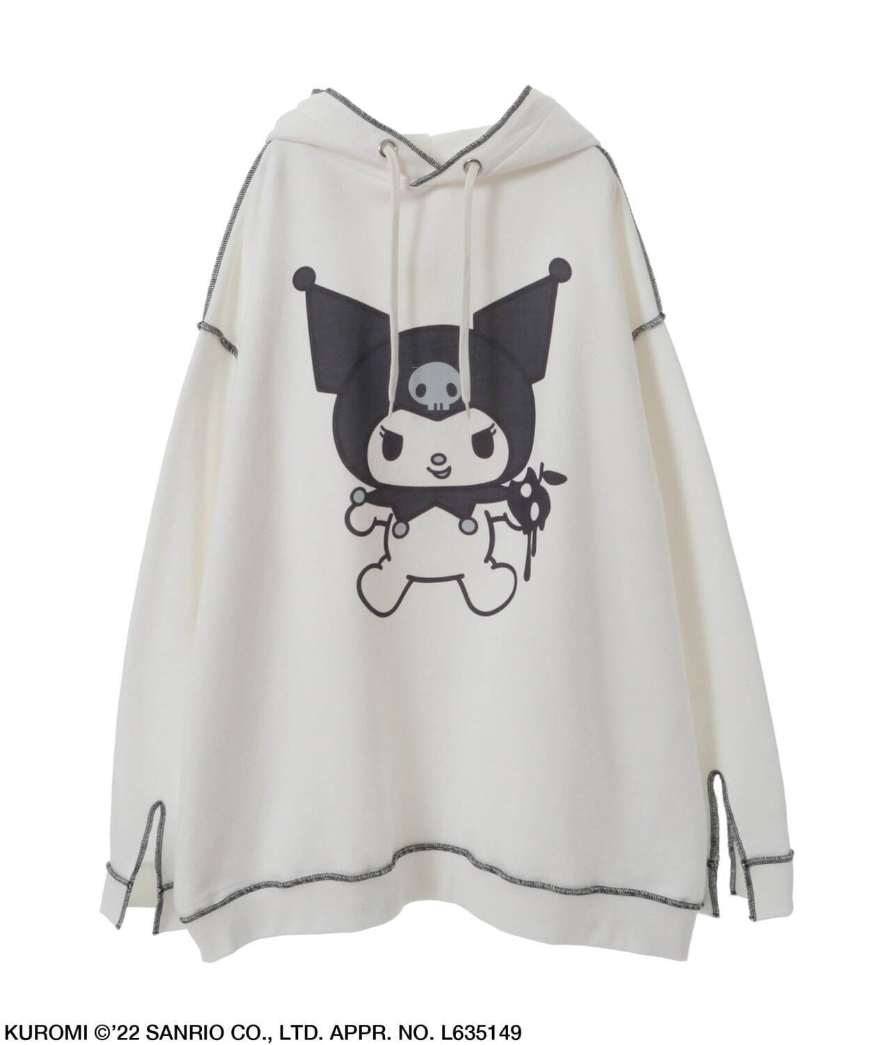 MISCHIEF KUROMI HOODIE 18,700円