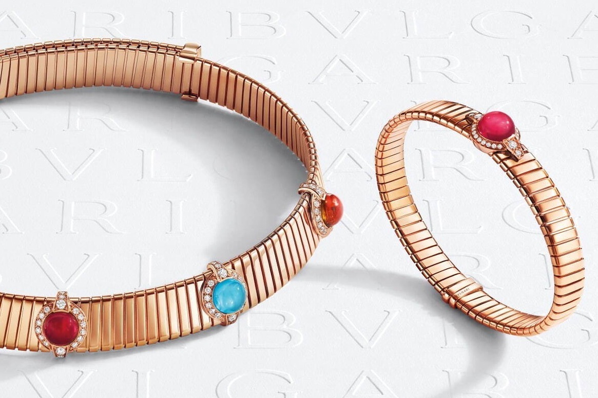 ブルガリ新作ジュエリー、アメシストやルベライトなど“カラフル”に光輝くネックレス＆ブレスレット