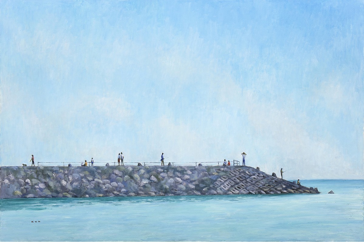 風景画｜洋画家・入江観の個展が茅ヶ崎市美術館で - 湘南を描いた作品を中心に静謐で清澄な世界を紹介